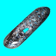 Forger Exhaust shield coverbiru for scoopy Esp AJMVARIATION99 AJMVARIATION99