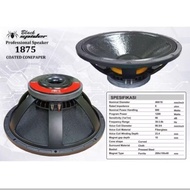 speaker komponen blackspider 18 inch 1875 component black spider bs1875 woofer 1200 watt