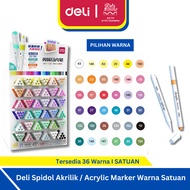 Deli Acrylic Marker Acrylic Marker Color - Single