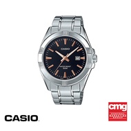 CASIO นาฬิกาข้อมือ CASIO รุ่น MTP-1308D-1A2VDF วัสดุสเตนเลสสตีล สีเงิน