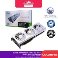 COLORFUL IGAME GEFORCE RTX4070 ULTRA Z OC 12GB GDDR6X - BTF | | IGAME RTX 4070TI SUPER ULTRA | RTX 4