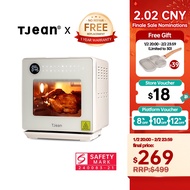 TJean Steam Oven Multifunctional Household Steam Air Fryer Oven Toaster Steamed Rice&Fish Appointmen