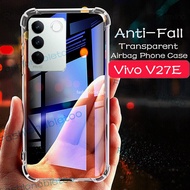 Casing For Vivo V27 E V27e V27 pro V27pro V 27e Four Corner Silicon Phone Case Camera Lens Protector