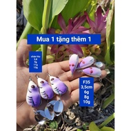 [Buy 1 get 1 free...cast lead ....3.8cm welding titanium blade 9g-11g-13g....f35 3.5cm bkk mesh 6g-8