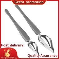 Culinary Drawing Decorating Spoon Set, 2 Pcs Saucier Drizzle Spoons,Decorating Pencil Spoon for Deco