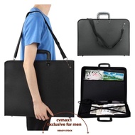 CYMX 1Pcs A3 Folder Bag, With Shoulder Strap Zipper Closure A3 Drawing Board Bag, Waterproof Weather