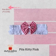 Pita Bayi Perempuan Duha Zafira | Bando Tutu Motif Bintang & Geometris | Aksesoris Rambut Bayi