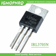 50PCS IRL3705NPBF TO-220 IRL3705N TO220 IRL3705 new MOS FET transistor