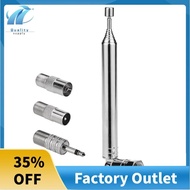 FM Radio Antenna Replacement Telescopic Screw F Type Male Plug Connector Adapter for AV Stereo Recei