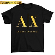 AX T SHIRT LELAKI PEREMPUAN BAJU T-SHIRT FASHION TOP COTTON TSHIRT WOMEN MEN LENGAN PENDEK Short Sle