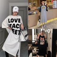 6XL nightwear dress Nightdress loose long night dress Cute lovely sleep 6xl femal summer long cotton