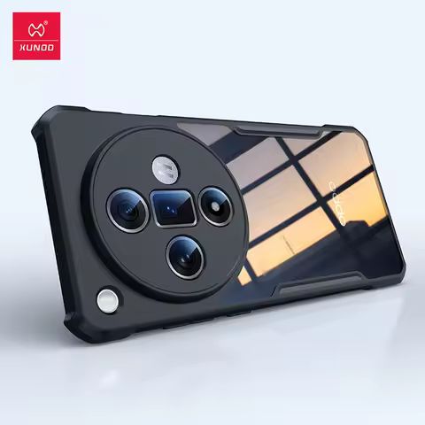 Xundd For Oppo Find X7 Ultra Case Transparent Phone Cover Shockproof Bumper Protective Case For Oppo