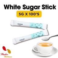White Sugar Sachet Gula Putih Gula Pasir Paket Individu Individual Sugar Packs Hotel Sugar 白黄砂糖 5g