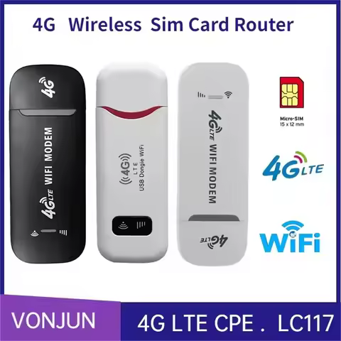 4G/5G Mobile WIFI Router 150Mbps 4G LTE Wireless USB Dongle Modem Stick Sim Card Wifi Hotspot Home O