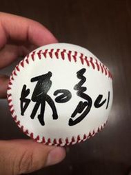 [J.K 收藏館 ] CPLB 中信兄弟 WBSC 陳子豪 親筆簽名簽於真皮空白球!