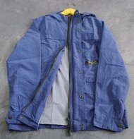 JAKET PARKA PREMIUM CASUAL PRIA WARNA DARK BLUE BRAND CLRIDE.N SIZE L