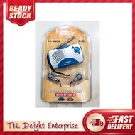 Hyundai mini am/fm stereo pocket radio with speaker HR-903