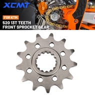 Moto Front Chain Sprocket Motorcycle Accessories 520 Chain Gear 13 Teeth For KTM SX SXF XC XCF XCW E