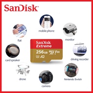 SanDisk Micro SD Card  เมมโมรี่การ์ดกล้องติดรถยนต์ Extreme Class10(SDSQX/Gaming) memory card 1TB/512GB/256GB/128GB