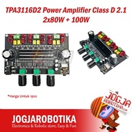 TPA3116 TPA3116D TPA3116D2 Power Amplifier Class D 2.1 2x80W &amp; 100W