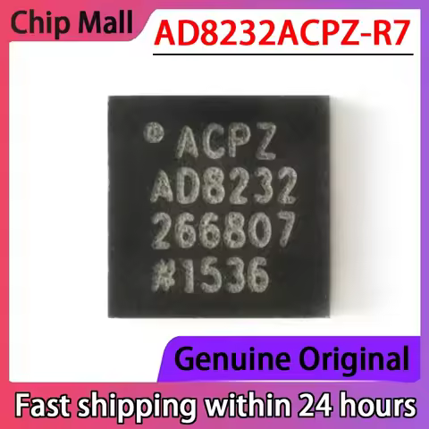 2PCS New AD8232ACPZ-R7 AD8232 WFQFN-20 Analog Front-end Chip in Stock