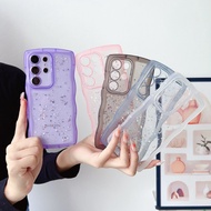 ✨Samsung Case Transparent Glitter TPU - Untuk Samsung S23 Ultra, S24, S24 Ultra, A55, A52, A54, A05,