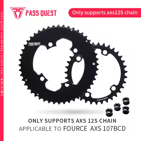 SRAM FORCE 107BCD-Quarq 2X Sprocket AERO Road bike Gravel bike 12s AXS