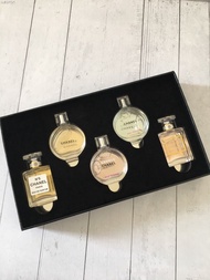 Chanel 香奈兒香水五件套黑禮盒7.5mlx5