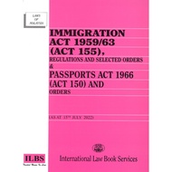 Immigration Act 1959/63 (Act 155) & Passports Act 1966 (Act 150) ISBN 9789678929509