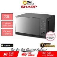 Sharp 23L Ceramic Flatbed Microwave R2321FGK