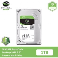 SEAGATE BARRCUDA INTERNAL HARD DISK DRIVE (1TB) BRAND NEW HDD SATA lll