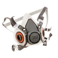3M 6000 Half Mask Respirator, Medium