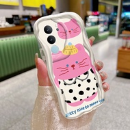 HP Casing For VIVO V29 5G V29 Pro 5G V29 Lite 5G V29E Case Cat Dog Pattern Casing HP Casing Silicone