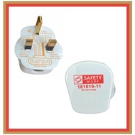 Britz 3 Pin Plug 13A With Fuse Safety Mark UK Standard TML