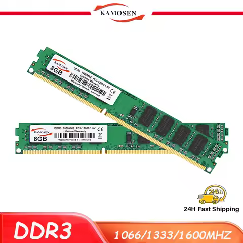 DDR3 4GB GB 2 8gb Desktop Memory 1066 1333 1600 MHZ PC3 8500 10600 12800U DDR3 240Pin 1.5V UDIMM Mem