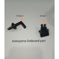 YAMAHA OBM 5HP/4HP Choke 1/2 6E0-41271/6E0-41272 2 stroke outboard engine part