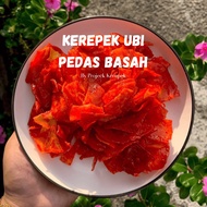 Kerepek Ubi Pedas Basah 500G / Kerepek Ubi / Kudap Kudap