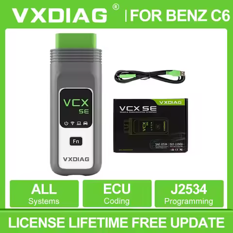 VXDIAG VCX VX800 For Mercedes Benz Car Diagnostic tool VCX SE for Benz J2534 Programming SCN ECU Cod
