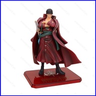 Comic One Piece Film Z Roronoa Zoro Action Figure Red Cloak Model Dolls Toys For Kids Gifts Collections Home Decor