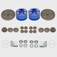 Metal Differential Case and Gear Set 22049 39T for Tamiya XV02 MB-01 XM-01 1/10 RC Car Upgrade Part