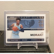 Ja Morant 2019-20 Contenders Draft Class Rookie RC 2 Memphis Grizzlies nba card