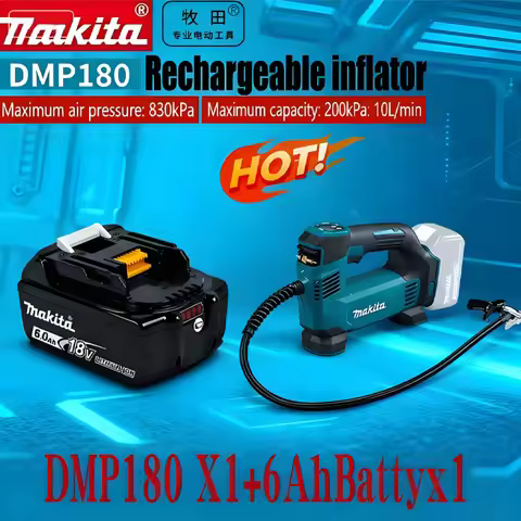 Makita DMP180ZX DMP180Z DMP180 18V LXT 120 PSI Lithium-Ion Cordless Inflator - Bare Tool