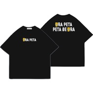 T-shirt with the words "Tuang Ora" Be Ora T-shirt Distro Men's Adult Black Cotton Combed 24s