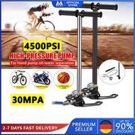 Pcp Pump 4500/6000Psi High Pressure Hand Pump 3 Stage Air Pump For High Pressure Tires And Pre-Charg