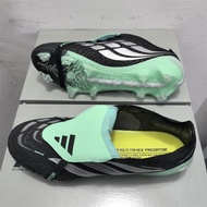 26th 2026 FG Black-Green Tongue Soccer Shoes Anti-slip and Wear-resistant Football Boots O7JZ