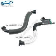 FAW 06H103221J 06J103213E Oil Water Separator Exhaust Pipe For Golf Tiguan Passat Eos Octavia Q3 TT 