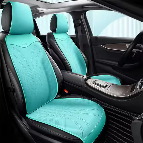 Leather Car Seat Protectors Covers Cushion Luxury For BMW E60 X5 E70 E46 E36 Audi A4 B8 Golf 5 Opel 