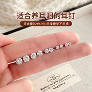 subang earrings earring subang emas 916 anting anting perempuan Ear Piercing 999 Sterling Silver Sup