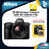 Nikon Z8 Mirrorless Camera Body & with 24-120mm f4 Lens Z8 with 24-120mm F4 Z8 Body [ ONLINE REDEEM 