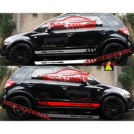 SUZUKI Sticker sx-4 x over cutting sticker car sticker latestSUZUKI x over sx4